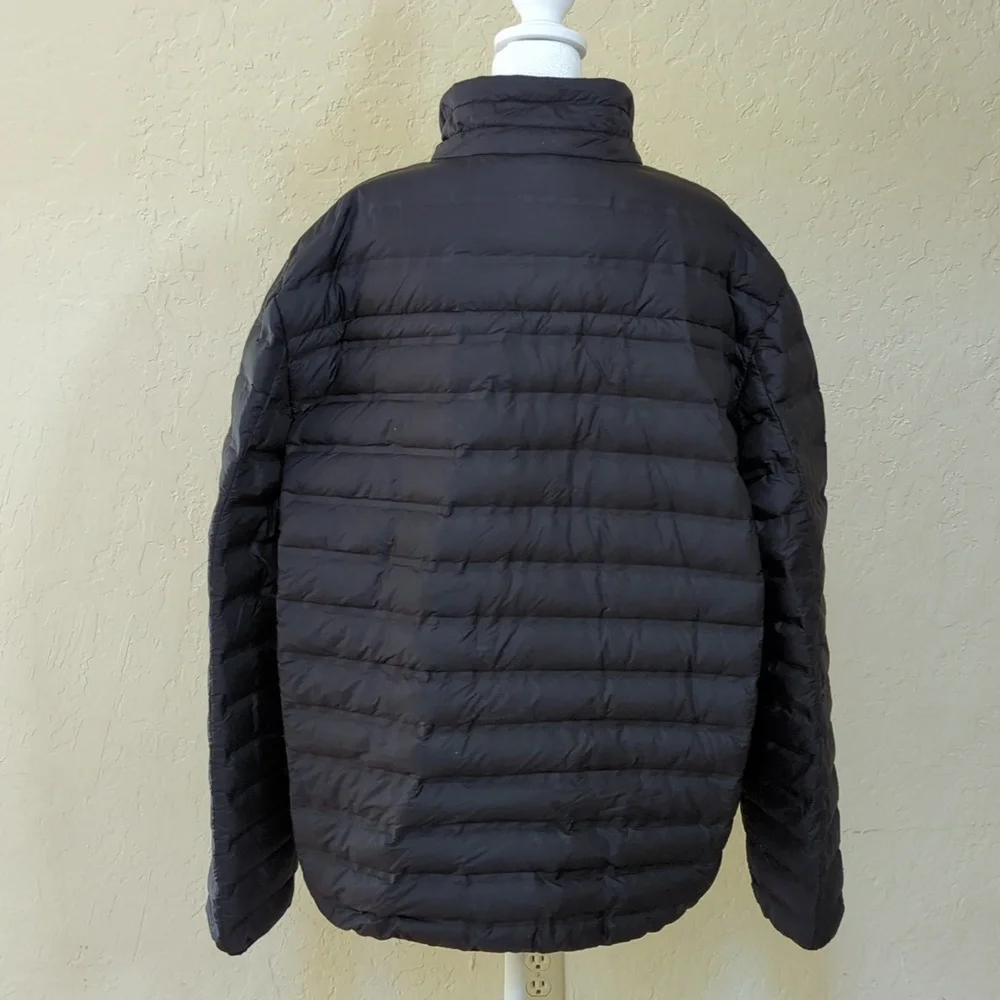 Gerry Men's Black Lightweight Packable Down Puffer Jacket Size XXL